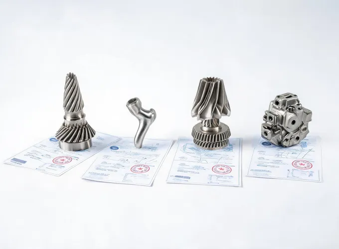 Certified alloy end market components