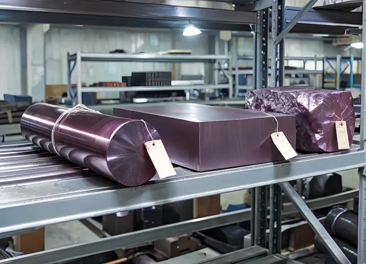 Nickel superalloy stock rack